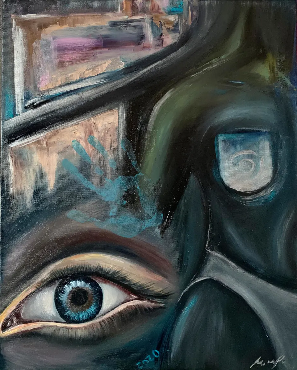 Look Within Yourself, 2020, Oil on Canvas