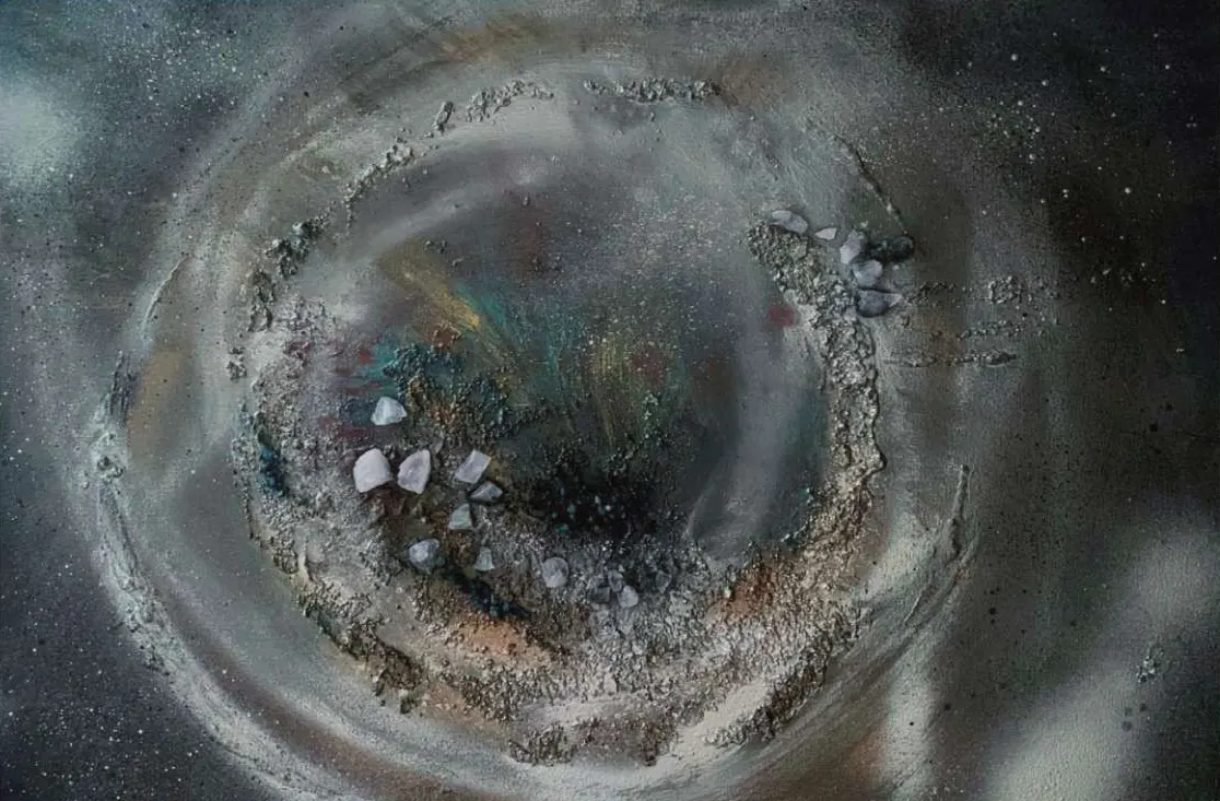 Quanta, 2021, Acrylic on Canvas
